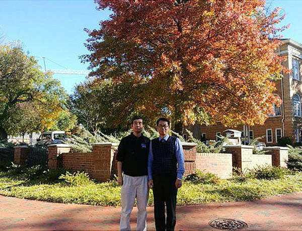 Together with the professor of the NC state University